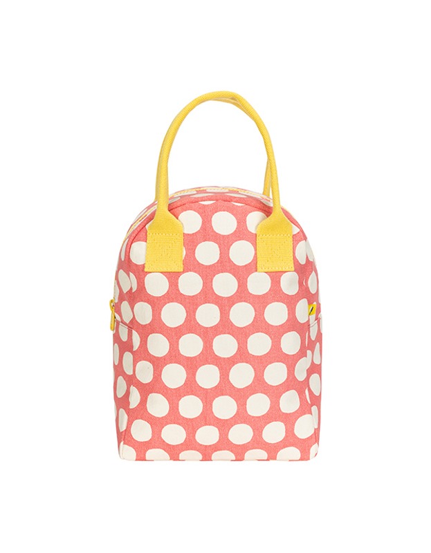 LEMAR [플러프] Zipper Lunch Bag (Dot Pink)_UFL2356007 FLUF